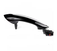 WKWPYCYUH Fit For BMW F07 F10 F06 F11 F01 F03 F04 F12 F13 Black Comfort Access System Door Handle Keyless Go Outer door handle(Black,Rear right)