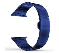 WKWPYCYUH Stainless Steel Watch Band Metal Belt Bracelet Watch strap(H,42mm 44mm 45mm)