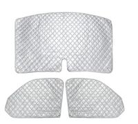 WKXTECZT 3 PC Sunshade Windscreen Protection Internal Thermal Blind Window Cover Set For VW T4 T5 T6 Windshield Sunshade Car Accessories
