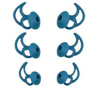 WKYMY Ear Bud Pads Replacement Ear Tips Silicone Earbud Tips Compatible with Bose Quietcomfort and Sport Headphone Rubber Tips Earbud Covers Eartips 3 Pairs S M L Blue