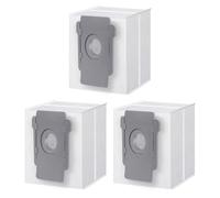WKZO 3 Pack Dirt Disposal Bags Replacement Parts for iRobot Roomba i7, i7+, i7Plus, i8, i8+, i3, i3+, i4, i4+, i6, i6+, j7, j7+, s9, s9+, s9Plus,i & s & j Series Clean Base Automatic Vacuum Bags