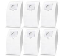 WKZO 6-Pack for Kenmore Q/C Type Canister Vacuum Cleaner Bads, 53292 HEPA Cloth Replacement for Kenmore 600 Series 81214 81614 400 Series 81414 200 Series
