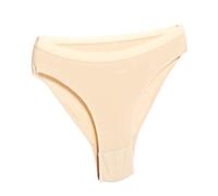 WKZSXXMJ 3 Packs Ballet Underwear High Cut Gymnastics Seamless Cotton Dance Underpants Nude No Show Briefs for Womens & Girls(130)
