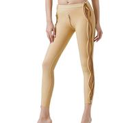 WKZSXXMJ Women's Stage 1 Post-Surgical Compression Leggings Full Leg & Crotch Zipper Butt Lifter Thigh Slimming Pants(XXL)
