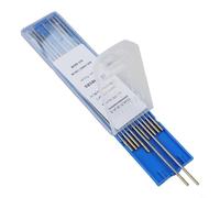 WL15 Lanthanum Tungsten TIG Electrodes 10pcs 1.0-3.2mm Welding Rods for Stainless and Carbon Steel(2.0mmx150mm)