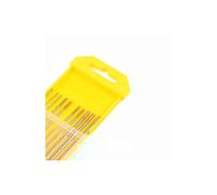 (WL15-Yellow, 2.4mm x 150mm) 10PCS WL20 WL15 WR Professional Tungsten Electrodes TIG Welding Rods 1.0/1.6/2.4/3.2mm x 150mm