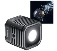 WL4B Pocket-Sized Daylight-Balanced IPX8 Waterproof Dive LED Light For Photographers IPX8 Waterproof Rating 13 Built-In Lighting Effects Underwater Photography Or Video.