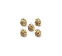 WLACCBS02 Soldering Brass Sponge Cleaner for Rust Prevention and Tip Life Extension 5 Pack Gold