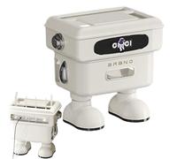 WLAN Router Storage Box, Robot Table Frame, Router , for Home, Living Room, Bedroom, Study, TV Stand, Workplace, Entertainment Centre, Media Console