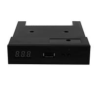 Wlauqueta 1.44Mb USB Ssd 3.5 Inch Floppy Drive Emulator Black Sfr1M44-U100K Version for Korg Electronic Gotek