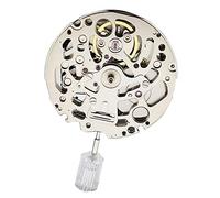 Wlauqueta 1 Piece NH70 NH70A Hollow Movement Automatic Watch Movement Replacements 24 High Watch, Silver