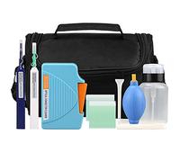 Wlauqueta 10 Pieces Fiber Optic Cleaning Kit Fiber Optic Cleaning Tool with Fiber Cleaning Cassette for LC Connectors