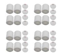 Wlauqueta 16 x Replacement Pre-Motor Foam Filters for Robot Vacuum Cleaner IQ R101AE RV1001AE UR1005AE Self-Vacuum Base
