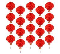 Wlauqueta 20 PCS Lantern Decoration Foldable Waterproof Good New Year, Spring Supplies or Decoration