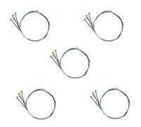 Wlauqueta 20 Pieces Violin Strings E-A-D-G Steel Core + Wound Accessories Exquisite String Musical Instrument Parts