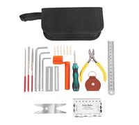 Wlauqueta 26 Pcs Guitar Repairing Maintenance Tool Kit, Guitar Care Cleaning Tool Kit for Guitar Ukulele Mandolin