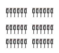 Wlauqueta 36X Guitar Bridge Roller Tremolo for Electric Guitar Accessories Silver