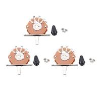 Wlauqueta 3X Black 5 Way Lever Switch Selector for Replacement Electric Guitar Parts