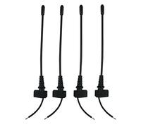 Wlauqueta 4 Piece Microphone Antenna Suitable for EW100G2/100G3 Microphone Part Replacement for Microphone Bag Repair