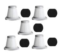 Wlauqueta 5 Pieces/1 Set for Handheld Vacuum Cleaner SC861 SC861A Accessories Haipa Filter HEPA Filter