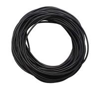 Wlauqueta 500pcs Series 0.8mm 31mmm-40mm Rubber Washers Seal Waterproof Washers for Watch, Black