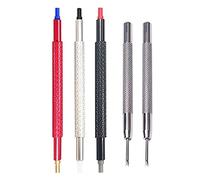 Wlauqueta 5pcs Watch Band Removal Tool Watch Repair Tools Watch Band Tool Link Pin Removal Tool Watchmaker Tool, As shown