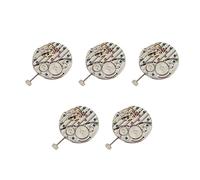 Wlauqueta 5X Manual Winding Mechanical Watch Movement 6497 St36 P29 Stainless Steel Watch Case 44mm for Movement Watch 6497, Silver