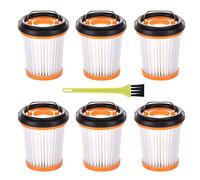 Wlauqueta 6 Pieces Vacuum Filter for ION W1 Portable Vacuum Filters without for WANDVAC WV200 WV201 WV220, Part XHFWV200