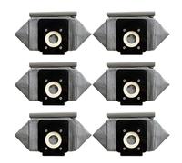 Wlauqueta 6 x Household Vacuum Cleaner Garbage Can Be Washed Non Woven Dust Bag