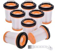 Wlauqueta 8 Pack Vacuum Filter for W1 S87 Hand Vacuum Cleaner WV200, WV201, WV205, WV220