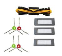 Wlauqueta 8 Pieces Series Side Brush Filter Roller Brush for Ozmo 900 DN5G Robot Vacuum Cleaner Accessories