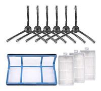 Wlauqueta Accessory Kit for V3 V3S V5 V5S V5S Pro Robot Vacuum Cleaner Filter Pro Robot Vacuum Cleaner Filter Side Brushes