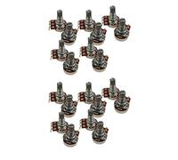 Wlauqueta B500K Small Size Guitar Potentiometers for Guitar Parts (Pack of 20)