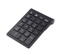Wlauqueta Bluetooth Numeric Keypad, 22 Keys Multi-Function Digital Bluetooth Extensions for Laptop/Desktop/PC/Laptop