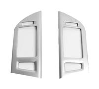 Wlauqueta Car Edge Cover Frame Ca Trim Air Conditioning Vent Cover for Iv V80 Montero 2008-2020 Chrome