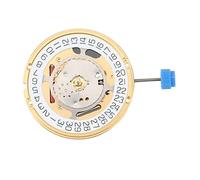 Wlauqueta For ETA F06. and F06.115 Quartz Watch Movement Date at 3' Watch Replacement Parts and Adjustment Rod, Gold