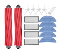 Wlauqueta For S7 S70 S7Max T7S T7S Plus Main Brush Filter Hepa Mop Replacement Parts Vacuum Cleaner Accessories White