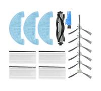 Wlauqueta From Side Brushes Filter Rollers Brushes Cloth Parts for Bg750 Robot Vacuum Cleaner
