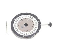 Wlauqueta High Precision 6S21 Quartz Watch Movement with Handlebar and Calendar for MIYOTA, Silver