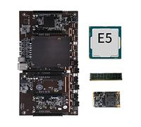 Wlauqueta Motherboard X79 H61 BTC 5X PCI-E 8X Support 3060 3080 Graphics Card with E5 2620 CPU RECC 4G DDR3 Memory 120G SSD