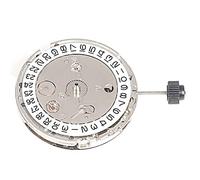Wlauqueta Movement 8205 Watch Movement Single Calendar Movement 3 Point Movement for Movement 2813 Automatic Machines Replace Movement 8205, Silver