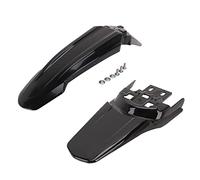 Wlauqueta - Mud + Rear - Mud for On-Ron on Light Bee Dirt Bike Accessories, Black 2 Pieces Series