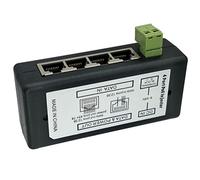 Wlauqueta POE Injector 4 Ports for CCTV Surveillance IP Cameras Power Over Ethernet Adapter POE Power Adapter