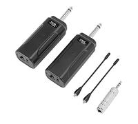 Wlauqueta Portable Receiver for Audio Guitar System for Electric Guitar Musical Instrument for Electric Violin Receiver