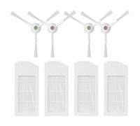 Wlauqueta Replacement for T10/T10 TURBO Robot Vacuum Cleaner Spare Parts Accessories Side Brush Hepa Filter