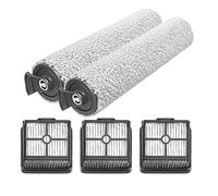 Wlauqueta Replacement Hepa Roller Brush and Filter for H11 / H11 Max Replacement Parts for Wet and Dry Vacuum Cleaners