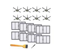 Wlauqueta Replacement Parts Kit for HEPA Filter Edge Brush Compatible with S Series S9 (9150) S9 + S9 Plus (9550)