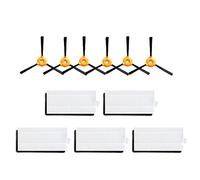 Wlauqueta Replacement Parts Kits for Side Brush Filter for N79 N79S K600 K700 Robot Vacuum Cleaner