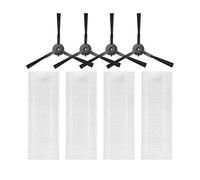 Wlauqueta Replacement Parts Kits Side Brush Filter for Qihoo 360 S10 X100 MAX Robotic Vacuum Cleaner