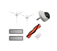 Wlauqueta Replacement Parts Main Brush Side Brush Hepa Filter for SDJQR02RR SDJQR03RR Robot Vacuum Cleaner Accessories